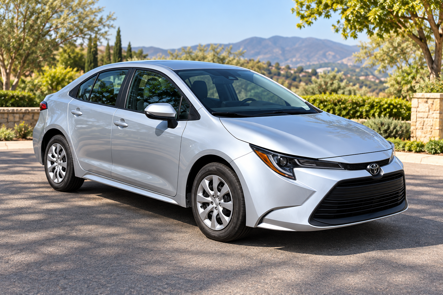 2023 Toyota Corolla, photographed for the Eureio catalogue